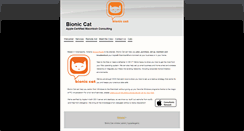 Desktop Screenshot of bionic-cat.com